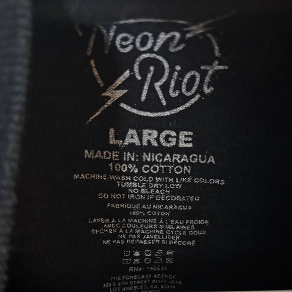 Kids Black Tokyo Riders Graphic Tee - Picture 2 of 6